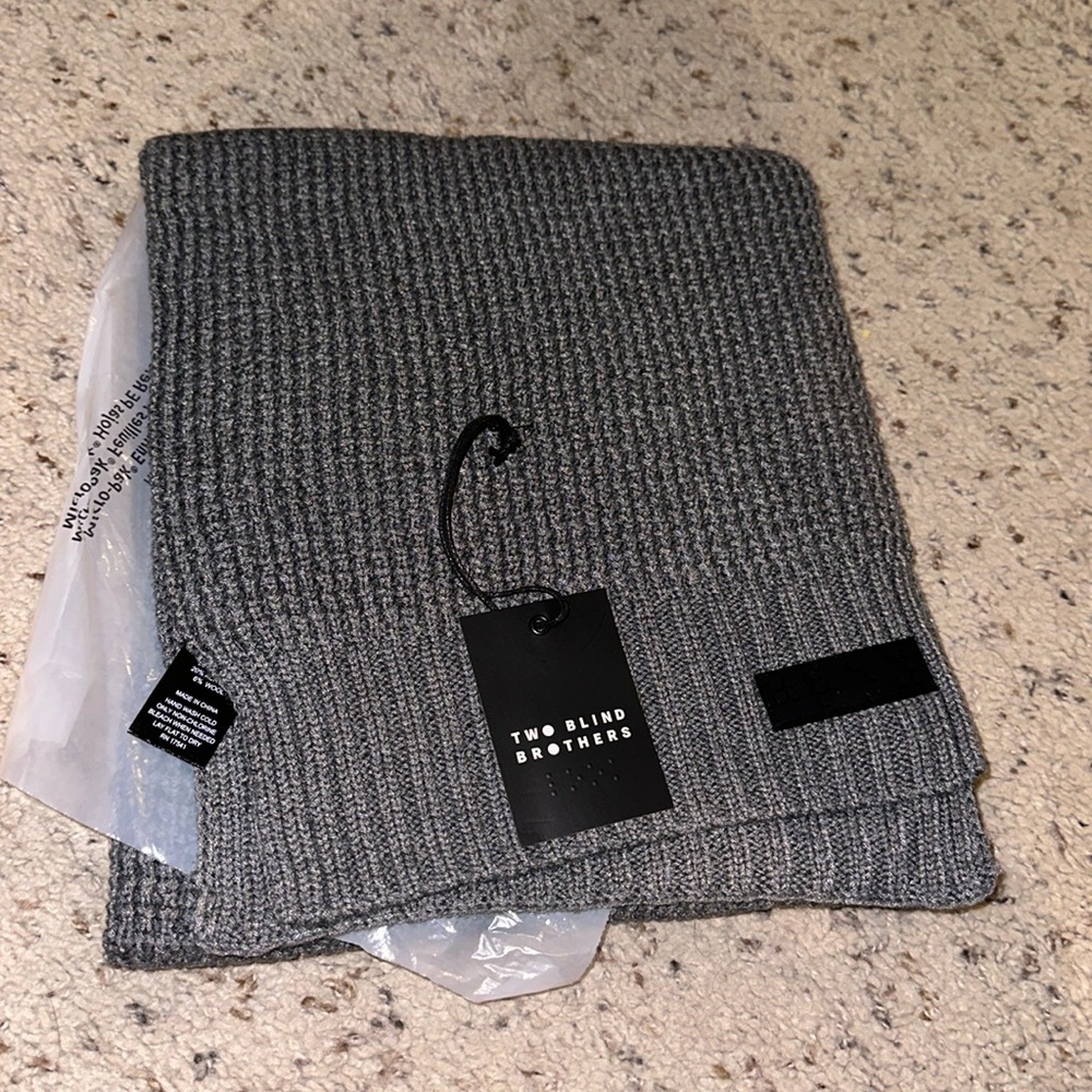 Two Blind Brothers Waffle Knit Scarf